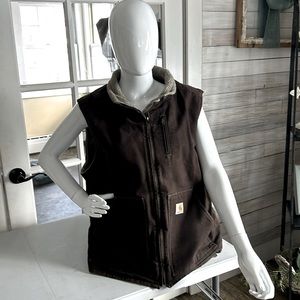 Carhartt for Women Dark Brown Vest - XL